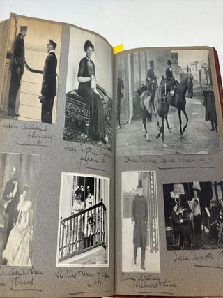 1911 ROYALTY SCRAPBOOK