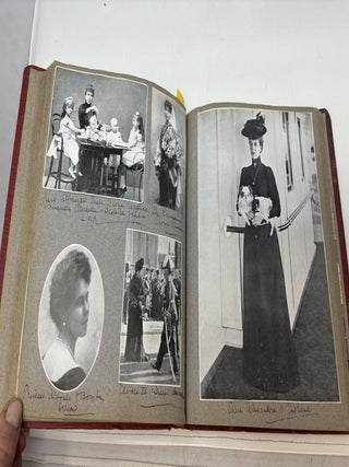 1911 ROYALTY SCRAPBOOK