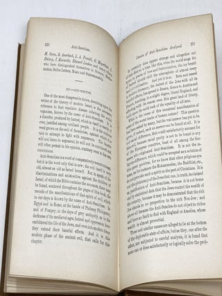 POST-BIBLICAL HISTORY: A COMPENDIUM OF JEWISH HISTORY FROM THE CLOSE OF THE BIBLICAL RECORDS TO THE PRESENT DAY.... FOR THE HOME AND SABBATH-SCHOOL