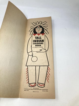 TALL INDIAN COLORING BOOK