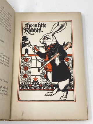 ALICE IN WONDERLAND : A PLAY : COMPILED FROM LEWIS CARROLL'S STORIES ALICE IN WONDERLAND AND THROUGH THE LOOKING-GLASS AND WHAT ALICE FOUND THERE.; Originally presented, for the benefit of The Society of Decorative Art, at The Waldorf, New York, March thirteenth, 1897, and now for the first time printed.