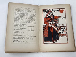 ALICE IN WONDERLAND : A PLAY : COMPILED FROM LEWIS CARROLL'S STORIES ALICE IN WONDERLAND AND THROUGH THE LOOKING-GLASS AND WHAT ALICE FOUND THERE.; Originally presented, for the benefit of The Society of Decorative Art, at The Waldorf, New York, March thirteenth, 1897, and now for the first time printed.