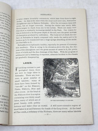 STATISTICS AND INFORMATION CONCERNING THE STATE OF NEBRASKA, TAKEN FROM STATE AND NATIONAL REPORTS, SHOWING THE ADVANTAGES, AND GIVING INFORMATION FOR THE FARMER, THE MECHANIC, THE LABORER, THE MERCHANT, THE MANUFACTURER CONTEMPLATING A REMOVAL TO ONE OF THE NEWER AND PROGRESSIVE WESTERN STATES