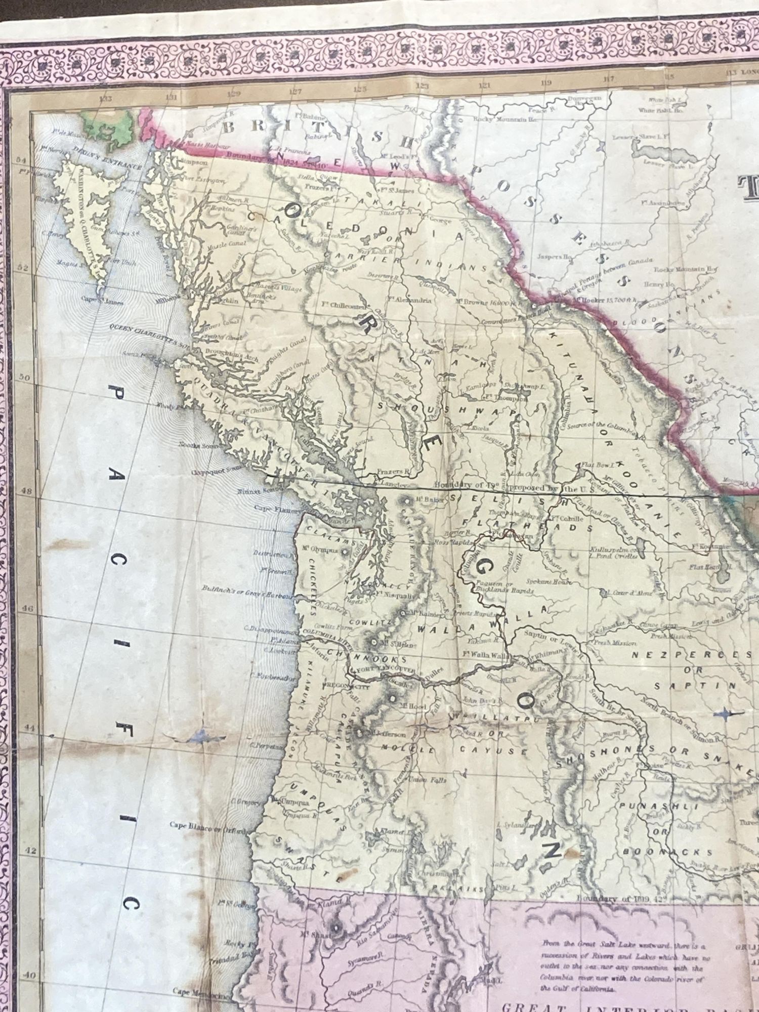 A NEW MAP OF TEXAS OREGON AND CALIFORNIA WITH THE REGIONS ADJOINING ...
