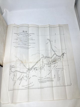 REPORT FROM THE SECRETARY OF WAR COMMUNICATING, IN COMPLIANCE WITH A RESOLUTION OF THE SENATE, THE REPORT AND MAP OF THE ROUTE OF FROM FORT SMITH, ARKANSAS, TO SANTA FE, NEW MEXICO, MADE BY LIEUTENANT SIMPSON (SENATE REPORT: 31st CONGRESS, FIRST SESSION. EX. DOC. NO. 12)