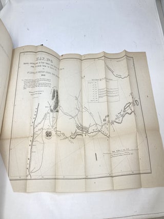 REPORT FROM THE SECRETARY OF WAR COMMUNICATING, IN COMPLIANCE WITH A RESOLUTION OF THE SENATE, THE REPORT AND MAP OF THE ROUTE OF FROM FORT SMITH, ARKANSAS, TO SANTA FE, NEW MEXICO, MADE BY LIEUTENANT SIMPSON (SENATE REPORT: 31st CONGRESS, FIRST SESSION. EX. DOC. NO. 12)