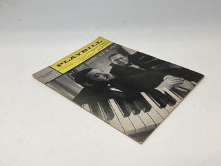 FLANDERS AND SWANN (IN OCT. 26, 1959 PLAYBILL: A WEEKLY MAGAZINE FOR THEATREGOERS (SIGNED BY BOTH MICHAEL FLANDERS AND DONALD SWANN)