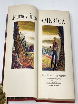 JOURNEY INTO AMERICA; With Illustrations in Color by Lynn Ward