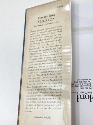 JOURNEY INTO AMERICA; With Illustrations in Color by Lynn Ward
