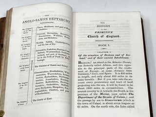 THE HISTORY OF THE PRIMITIVE CHURCH OF ENGLAND, FROM ITS ORIGIN TO THE 731. WRITTEN IN LATIN BY THE VENERABLE BEDE, PRIEST OF THAT CHURCH, A FEW YEARS BEFORE HIS DEATH. IN FIVE BOOKS. TO WHICH ARE ADDED THE LIFE OF THE SAINT, AND A REPRESENTATION OF HIS TOMB, AS IT WAS FORMERLY ERECTED TO HIS MEMORY IN DURHAM CATHEDRAL. ALSO AN APPENDIX, CONTAINING SEVERAL USEFUL NOTES, AND NECESSARY OBSERVATIONS, FROM THE WRITINGS OF STAPLETON, CRESSY, SMITH, STEVENS, &c. AND A CONTROVERSIAL INDEX