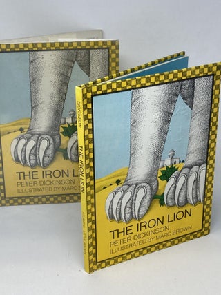 THE IRON LION (SIGNED BY THE ILLUSTRATOR); Illustrated by Marc Brown