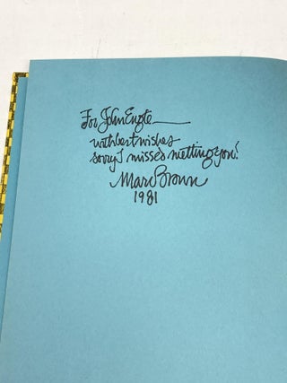 THE IRON LION (SIGNED BY THE ILLUSTRATOR); Illustrated by Marc Brown