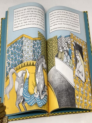 THE IRON LION (SIGNED BY THE ILLUSTRATOR); Illustrated by Marc Brown