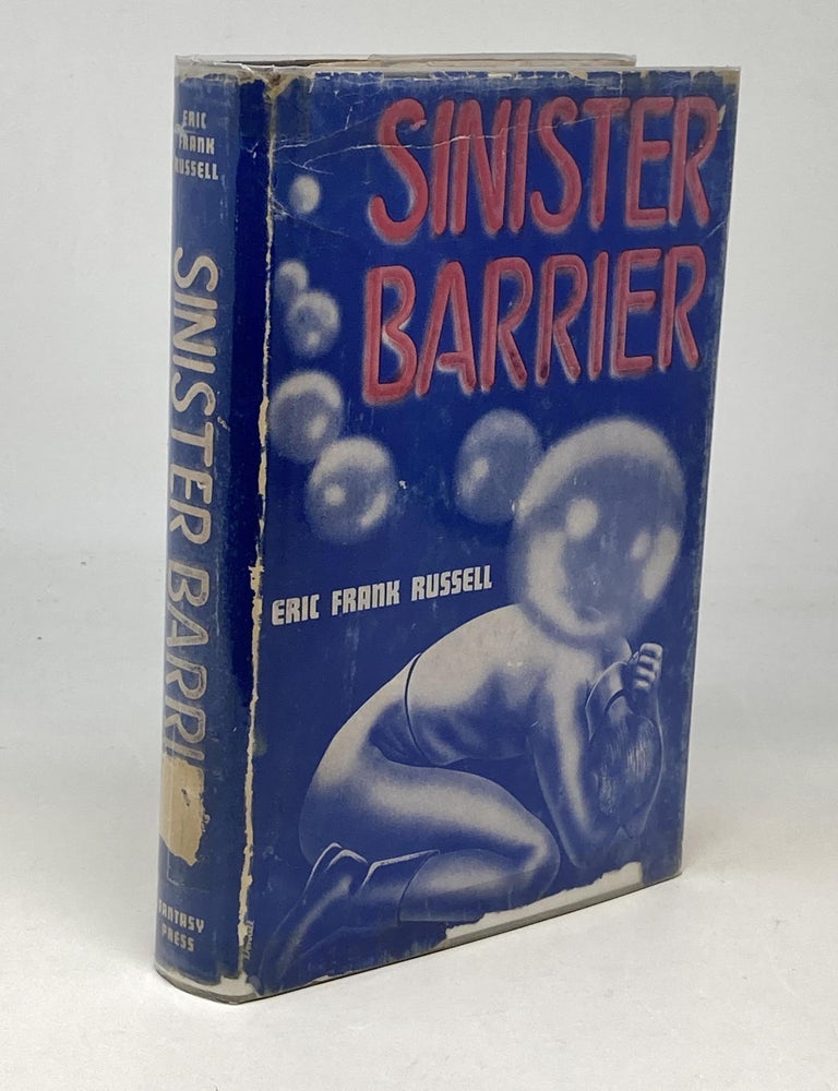 Item #88071 SINISTER BARRIER (SIGNED); Illustrated by Edd Cartier. Eric Frank Russell.