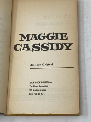 MAGGIE CASSIDY : A LOVE STORY
