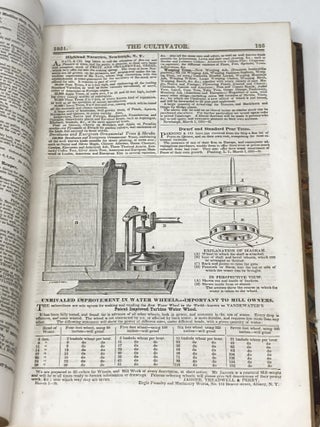 THE CULTIVATOR, VOLUME VIII [1851], NUMBERS 1-12 [JANUARY - DECEMBER]; A Monthly Journal Devoted to Agriculture, Horticulture, Floriculture and to Domestic and Rural Economy. Illustrated with Engrvings of Farm Houses and FArm Buildings, Impproved Breeds of Cattle, Horses, Sheep, Swine and Poultry, Farm Implements, Domestic Utensils, &c.