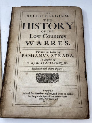 Item #88115 DE BELLO BELGICO. THE HISTORY OF THE LOW-COUNTREY WARRES; "Illustrated with divers...