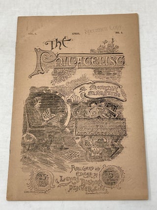 PREMIER ISSUES OF FIVE, 19TH CENTURY PHILATELY PERIODICALS: EACH VOLUME I, NUMBER. 1: THE AMERICAN STAMP (JANUARY, 1889) THE ILLINOIS PHILATELIST (APRIL, 1893) THE PHILATELIST (APRIL, 1893) THE PHILATELIC CALIFORNIAN (OCTOBER, 1893) THE TRANSCONTINENTAL PHILATELIST (DECEMBER, 1893) ;