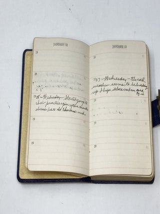 HANDWRITTEN DIARY OF ALFRED E. GUHR (OF VANCOUVER, WASHINGTON)
