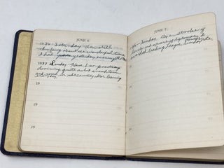 HANDWRITTEN DIARY OF ALFRED E. GUHR (OF VANCOUVER, WASHINGTON)