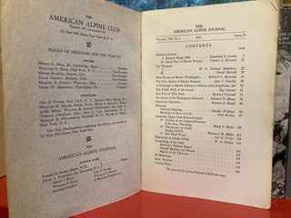THE AMERICAN ALPINE JOURNAL (60 ISSUES, 1951-2015)