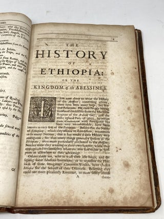 A NEW HISTORY OF ETHIOPIA: BEING A FULL AND ACCURATE DESCRIPTION OF THE KINGDOM OF ABESSINIA, VULGARLY, THOUGH ERRONEOUSLY CALLED THE KINGDOM OF PRESTER JOHN: IN FOUR BOOKS
