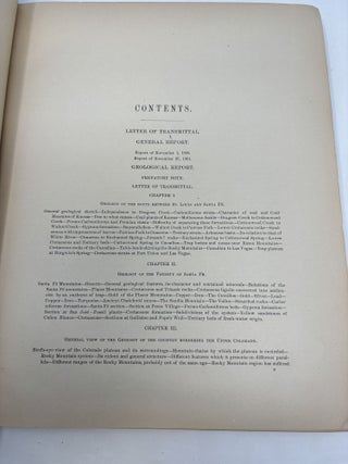 REPORT OF THE EXPLORING EXPEDITION FROM SANTA FE, NEW MEXICO, TO THE JUNCTION OF THE GRAND AND GREEN RIVERS OF THE GREAT COLORADO OF THE WEST, IN 1859; Under The Command of Capt. J. N. Macomb, Corps of Topographical Engineers (Now Colonel of Engineers); with Geological Report by Prof. J.S. Newberry, Geologist of The Expedition.