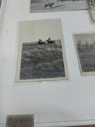 COWBOY PHOTO POSTCARDS (22) REAL PHOTO POSTCARDS OF WORKING COWBOYS AND RANCH-HANDS IN THE AMERICAN WEST