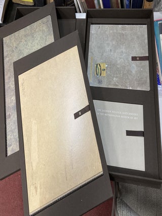 Item #88208 THE JACKSON POLLOCK LIMITED EDITION SKETCHBOOKS IN THE METROPOLITAN MUSEUM OF ART....