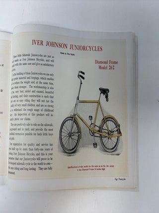 IVER JOHNSON BICYCLES JUNIORCYCLES VELOCIPEDES