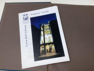 HISTORY OF THE BELFAST LIBRARY AND SOCIETY FOR PROMOTING KNOWLEDGE, COMMONLY KNOWN AS THE LINEN HALL LIBRARY, CHIEFLY TAKEN FORM THE MINUTES OF THE SOCIETY, AND PUBLISHED IN CONNECTION WITH THE CENTENARY CELEBRATION IN 1888.
