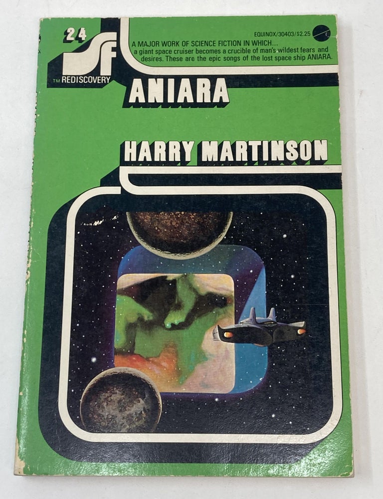 Item #88287 ANIARA : A REVIEW OF MAN IN TIME AND SPACE; Adapted from the Swedish by Hugh MacDiarmid and Elspeth Harley Schubert; Introduction by Dr. Todd Hall. Harry Martinson.