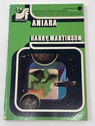 Item #88287 ANIARA : A REVIEW OF MAN IN TIME AND SPACE; Adapted from the Swedish by Hugh...