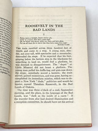 ROOSEVELT IN THE BAD LANDS