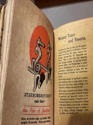 THE PHILISTINE: A PERIODICAL OF PROTEST (ROYCROFTERS) DEC. 1899 TO MAY 1900 (with laid in note in Elbert Hubbard's hand)