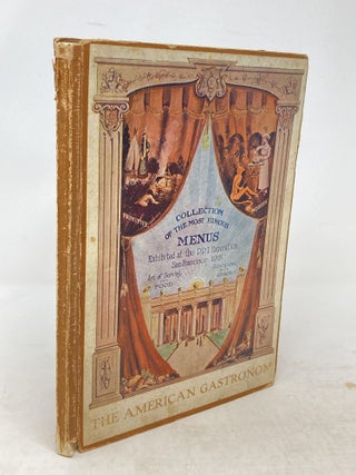 Item #88453 WORLD'S FAIR MENU AND RECIPE BOOK : A COLLECTION OF THE MOST FAMOUS MENUS EXHIBITED...