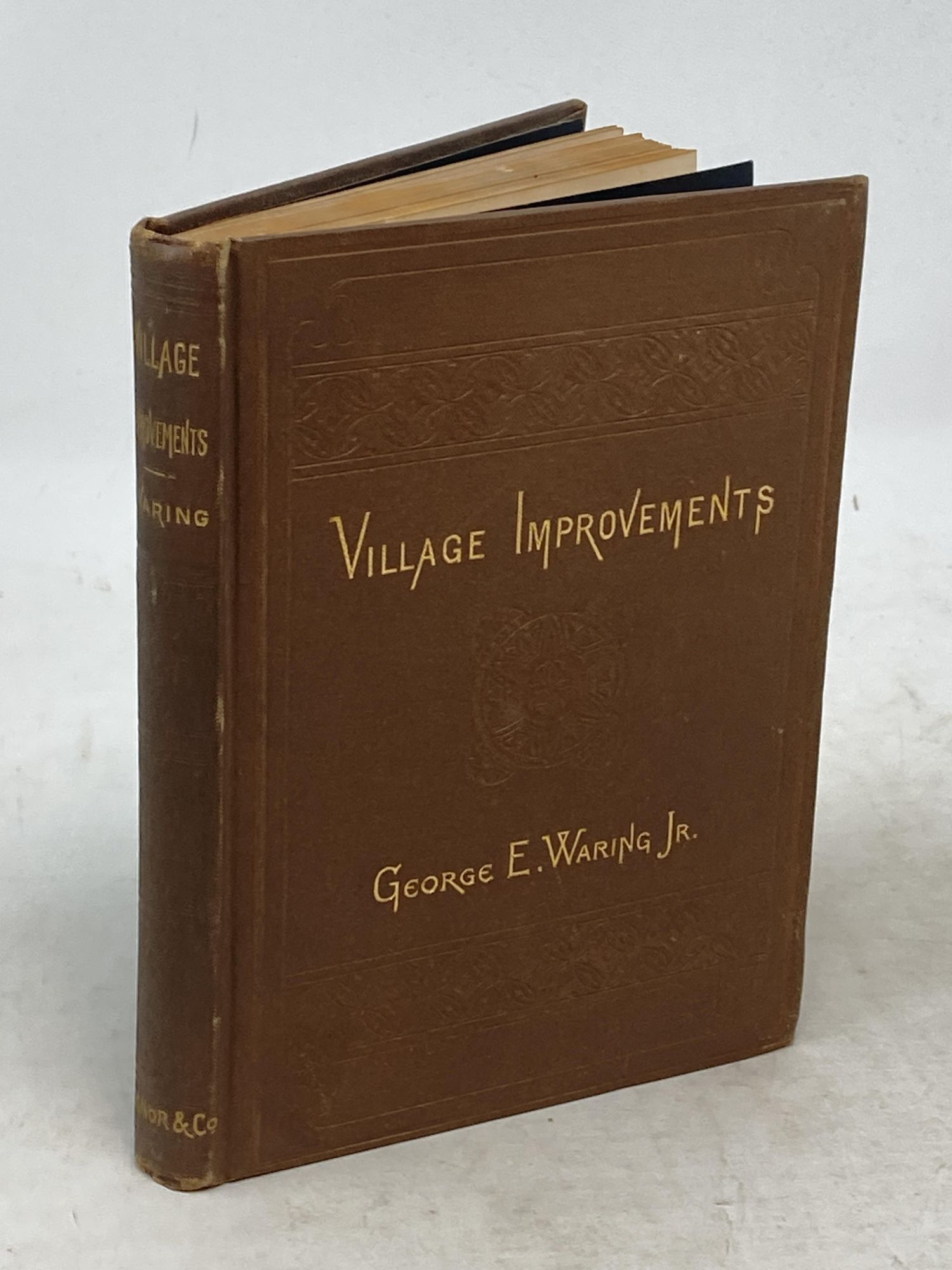 VILLAGE IMPROVEMENTS AND FARM VILLAGES | George E. Waring | First Edition