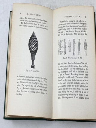 HAND-FORGING AND WROUGHT-IRON ORNAMENTAL WORK; With Numerous Illustrations from Photographs and Drawings by the Author