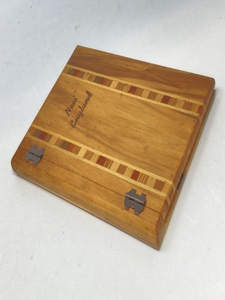 THE NEW ENGLAND COOK BOOK OF FINE OLD RECIPES (IN CUSTOM WOODEN BOARDS)