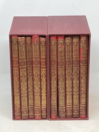 Item #88604 IRELAND: ITS SCENERY, CHARACTER, &c. (COMPLETE IN TEN VOLUMES). Hall Mr., Mrs. S. C