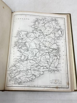 THE SCENERY AND ANTIQUITIES OF IRELAND. ILLUSTRATED IN ONE HUNDRED AND TWENTY ENGRAVINGS, FROM DRAWINGS BY W.H. BARTLETT, WITH HISTORICAL AND DESCRIPTIVE TEXT (COMPLETE IN FIVE VOLUMES)