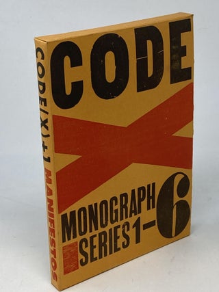 Item #88633 CODE (X) + 1: MANIFESTOS : MONOGRAPH SERIES 1-6. Robert Bringhurst, Ulrike Stoltz,...