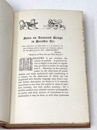 FICTITIOUS & SYMBOLIC CREATURES IN ART WITH SPECIAL REFERENCE TO THEIR USE IN BRITISH HERALDRY; Illustrated