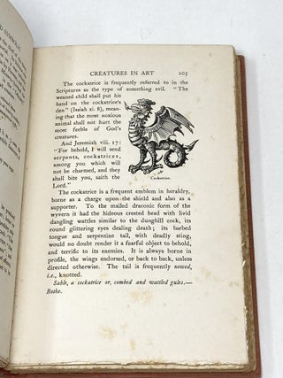 FICTITIOUS & SYMBOLIC CREATURES IN ART WITH SPECIAL REFERENCE TO THEIR USE IN BRITISH HERALDRY; Illustrated
