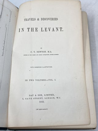 TRAVELS AND DISCOVERIES IN THE LEVANT (TWO VOLUME COMPLETE)