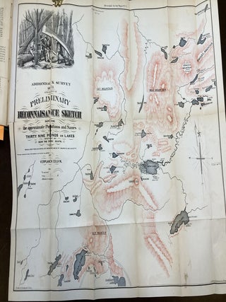 STATE OF NEW YORK : REPORT ON THE TOPOGRAPHICAL SURVEY OF THE ADIRONDACK WILDERNESS OF NEW YORK, FOR THE YEAR 1873 (SECOND REPORT); Transmitted to the Legislature, April 21, 1874.