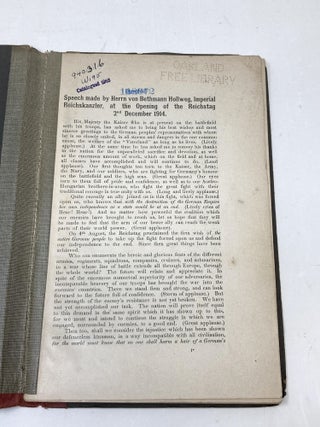 WAR-CHRONICLE : WAR JOURNAL : SOLDIERS' LETTERS : PICTURES OF THE WAR : DECEMBER 1914