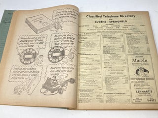 EUGENE-SPRINGFIELD AND VICINITY TELEPHONE DIRECTORY JANUARY 1951