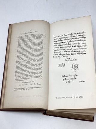 BEATHA AODHA RUAIDH UI DHOMHNAILL - THE LIFE OF HUGH ROE O'DONNELL, PRINCE OF TIRCONNELL (1586-1602). ; Now first published from Cucogry O'Clery's Irish manuscript in the R.I. Academy, with Historical, Introduction, Translation, Notes, and Illustrations by the Rev. Denis Murphy