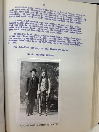 UNION COUNTY, OREGON: RECORDS OF THE HISTORICAL SOCIETY; (Custom Local Anthology with Photographs Tipped In)